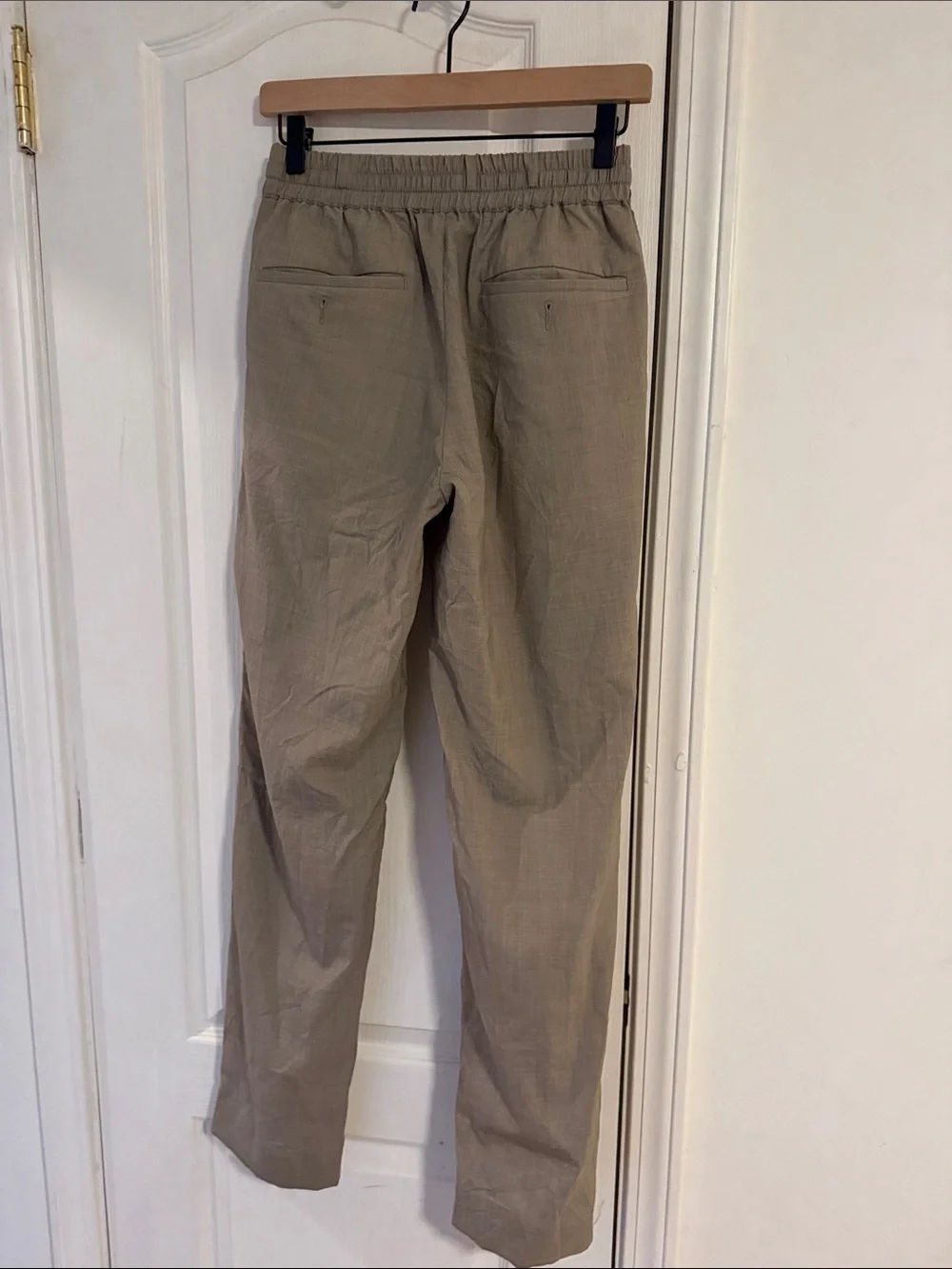 Sandro Linen pants strait fit